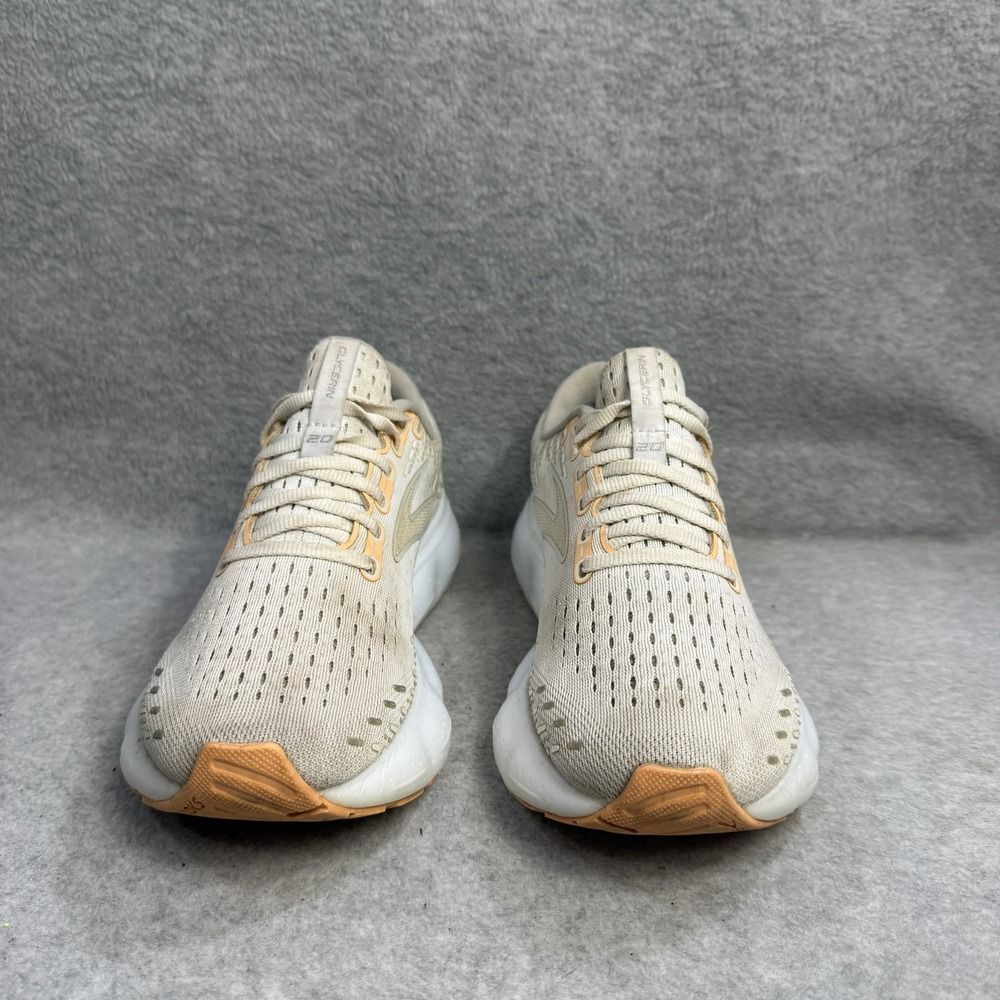 Brooks Glycerin 20 Women's Shoes Size 7.5 Beige Running Sneakers 1203691B133 - Picture 2 of 10